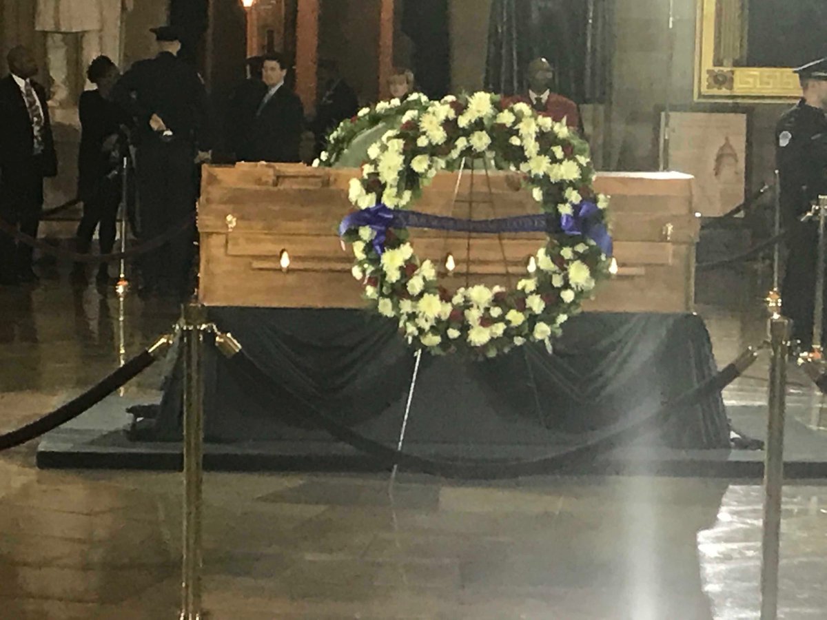 JackKingston's tweet photo. It was an honor to pay final respects to the #RevBillyGraham @ the US Capitol. Truly one of the greatest evangelist the world has seen. https://t.co/887EaZn9Bp