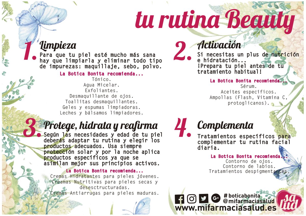 MiFarmaciaSalud's tweet image. ¿Sigues todos los pasos? ¿Algún truco en tu ritual de cuidado facial? Todos los productos para mimar todo tipo de piel en nuestra #farmaciaonline mifarmaciasalud.es/307-cosmetica-… #tipsbelleza #cuidadospiel #dermofarmacia #dermocosmética #rutinabeauty