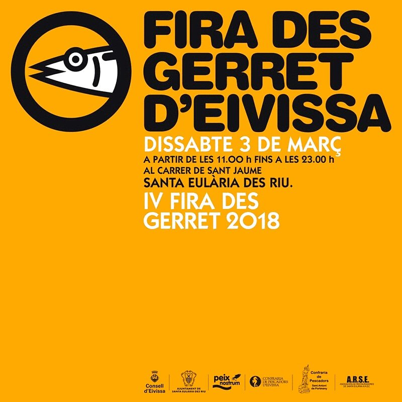 ibizkus's tweet photo. Feria Des Gerret en Santa Eulalia el sábado 3 de marzo (11:00 a 23:00 horas). https://t.co/L4P4EyUJ5G