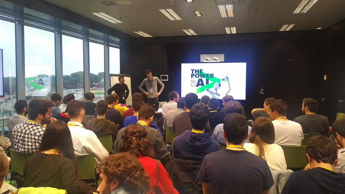 tigeupm's tweet photo. Tras un pequeño descanso, nos adentramos en el poder de la #InteligenciaArtificial en la #JornadaAccenture de @AccentureSpain y @telecoupm https://t.co/cclAArdO1I