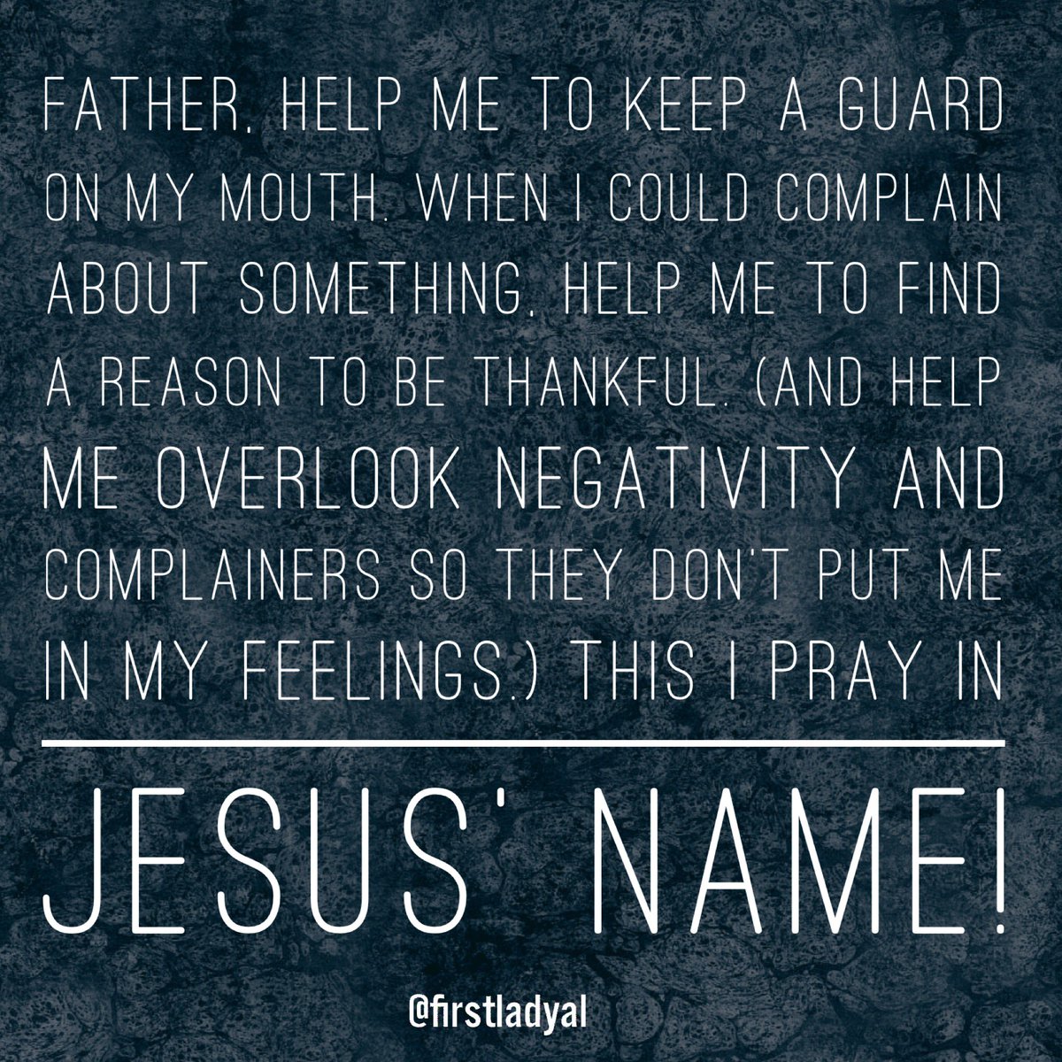 firstladyal's tweet image. #randomsocialmediamusings #findsomethinggood #learnalesson #showsomecompassion #stopassuming #givesomeonethebenefitofthedoubt #knowthatyouareblessed #bethankful