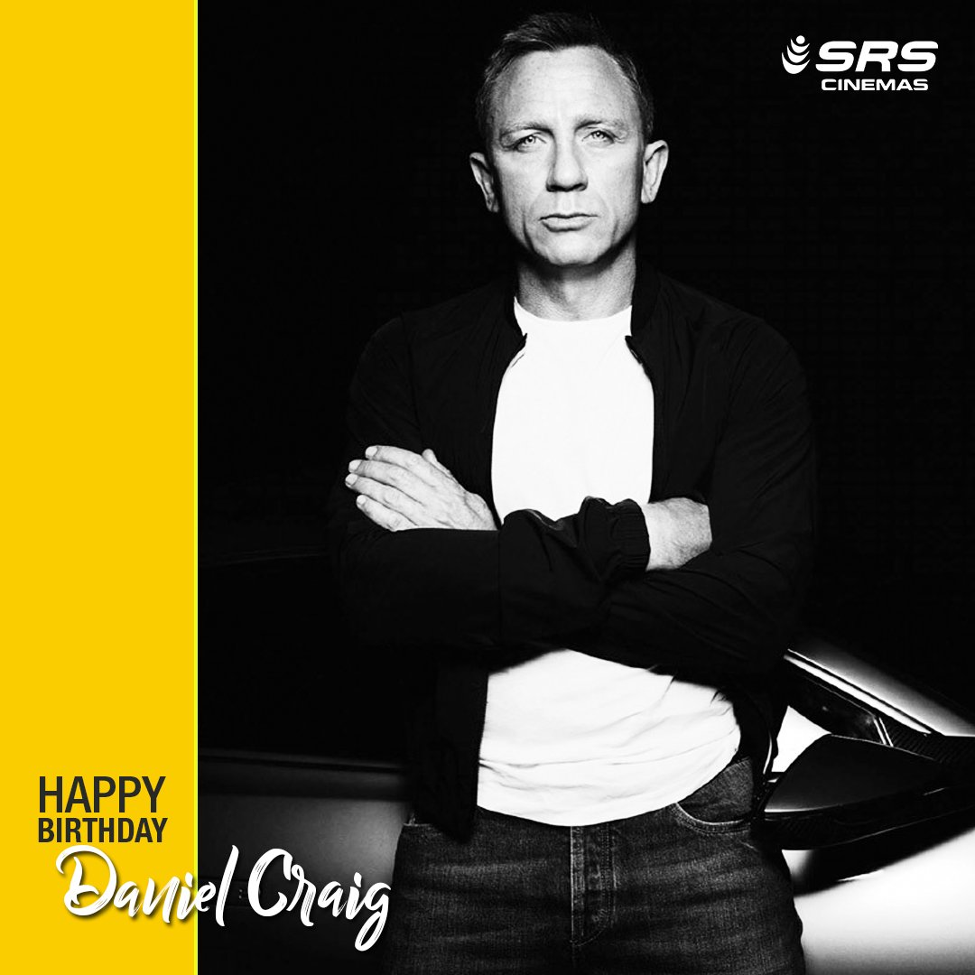 Wishing Daniel Craig a very happy birthday. 