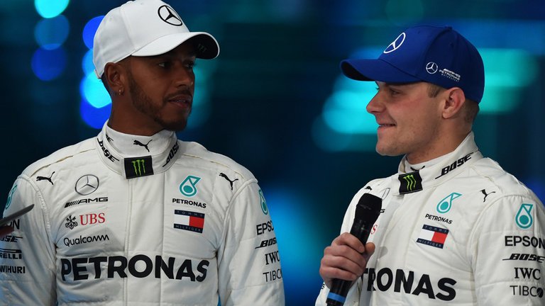 SkySportsF1's tweet photo. Will Valtteri Bottas push Lewis Hamilton harder this season?

The reigning world champion thinks so https://t.co/q3o0PRlT7e https://t.co/d3ZanwMizS