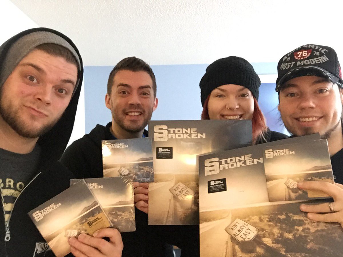 Happy New Album Day!!! 

It’s finally out!! We hope you’re all enjoying it!! 

🤘❤️

#NewAlbum #OutToday #AintAlwaysEasy #OnTour #GrabYourCopyNow