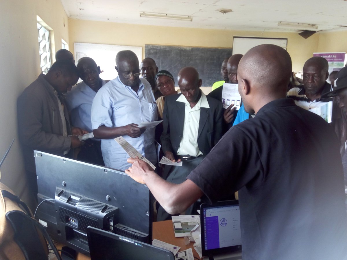 Kisumu fish farmers being taken though <a href="/samakikenya/">Samaki Kenya</a> #fishfarming