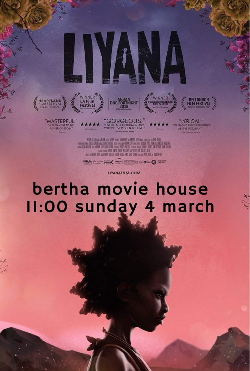 BerthaMovieHous's tweet photo. On Sunday a special screening that's part of the #CTIAF2018: 11:00 FREE ENTRANCE. Everyone welcome. #Liyana is the story of a brave Swazi girl. #LocalAnimation in #Khayelitsha #CommunityCinema https://t.co/ngAQ7mrPvF