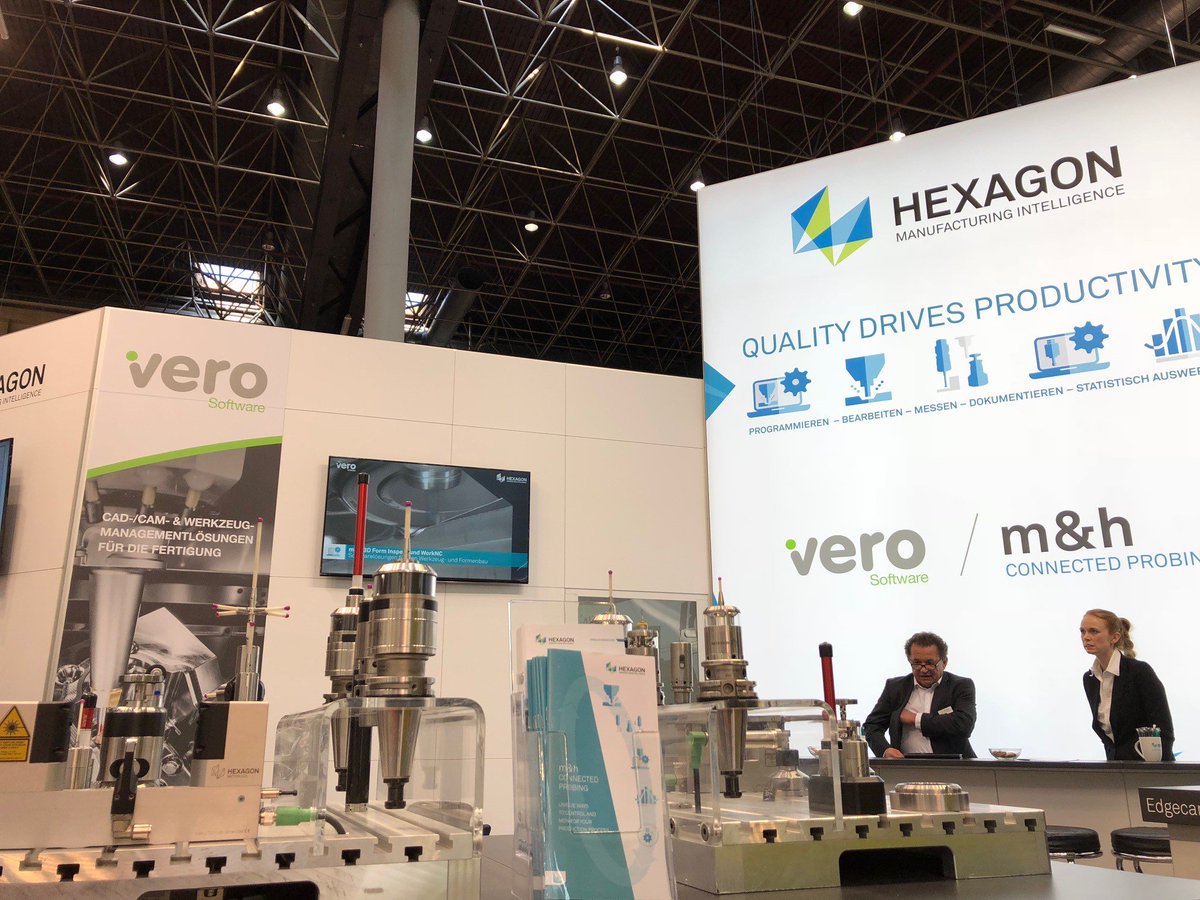 VeroSoftwareDE's tweet image. Vielen Dank an die zahlreichen Besucher, die uns in diesem Jahr auf der Metav an unserem m&amp;amp;h-/Vero-Stand besucht haben! 
Es wurden viele tolle Gespräche geführt und wir freuen uns schon jetzt auf die #ControlMesse und die #HannoverMesse

#METAV2018 #VeroSoftware #CADCAM