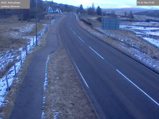 Very similar to yesterday, continuing very cold with ongoing snow problems in the northern part of Wester Ross, from Ullapool north to Ledmore and Coigach. Snow accumulations also expected on higher routes everywhere.
