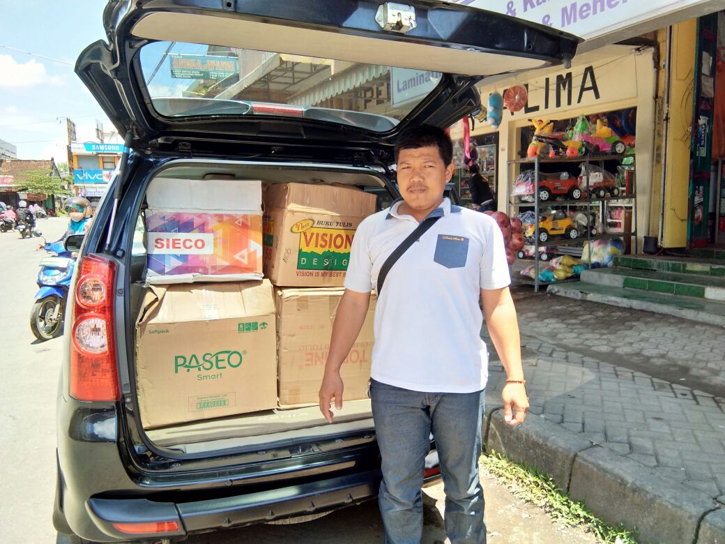 CbM pun donasi Alat Tulis Sekolah Pada Korban Banjir