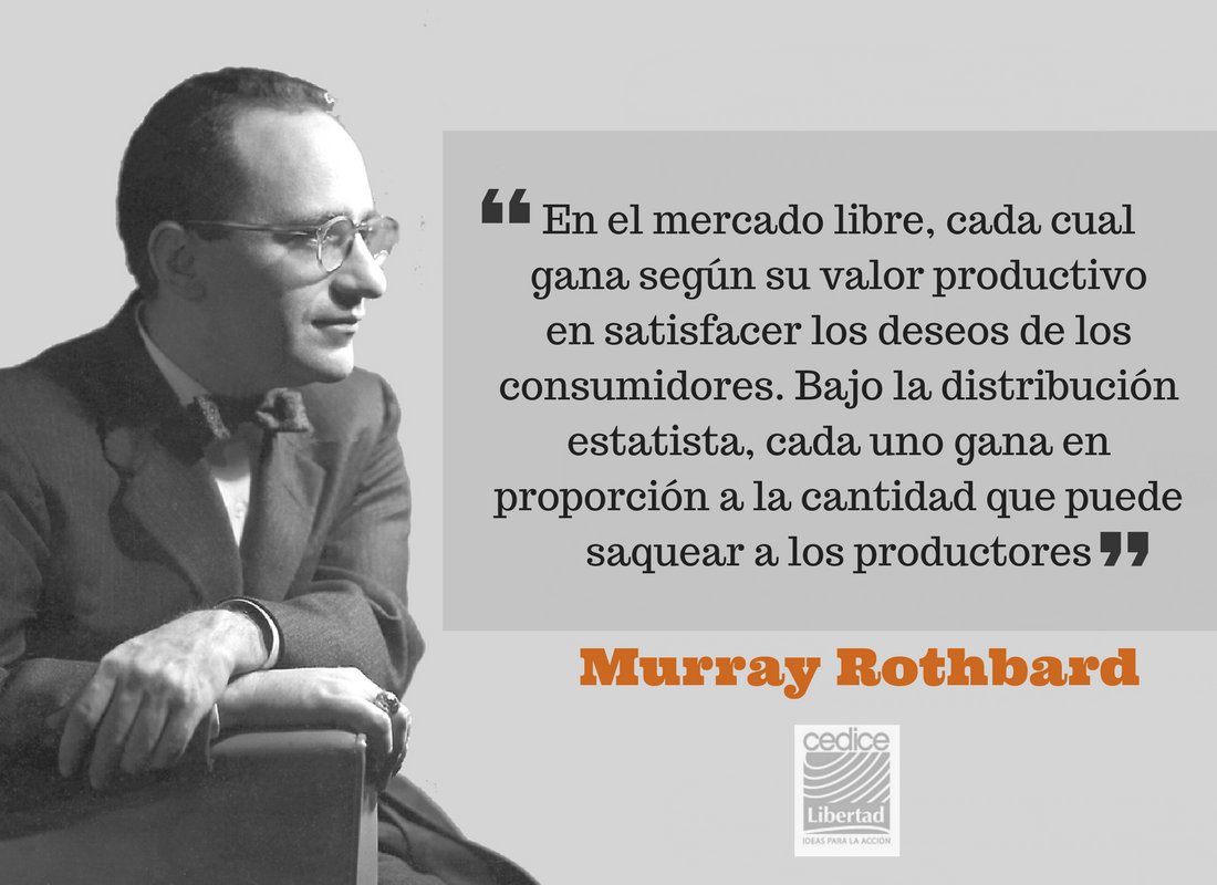 Cedice Libertad على X: "Murray Rothbard fue el gran responsable del  crecimiento del liberalismo en #EEUU en el Siglo XX. Sin él es muy probable  que la llama de la Escuela Austríaca