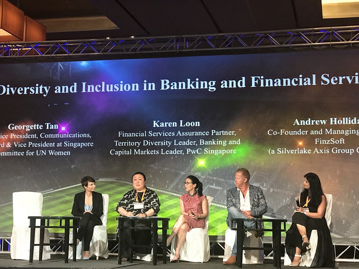 MastercardAP's tweet photo. “Inclusive, purpose-driven work is not just at the heart of our company, it is also our competitive edge” - @Georgette_Tan on Mastercard’s commitment to driving #diversity #AFSC2018 https://t.co/MBrDUkv04T