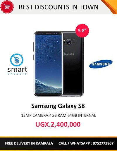 Smart_Gadgets1's tweet photo. The Galaxy S8 has a 5.8-inch display crammed into what feels like a normal-sized phone, with a barely-there bezel. 
That alone is a feat of engineering, but the phone is also a thing of beauty to look at. It has a clean, unbranded face; a bright, fluid-looking display; https://t.co/TrFnIogQqs