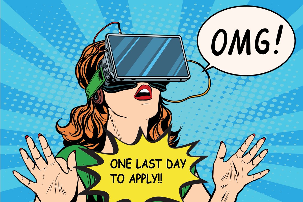 One last day left to apply. You know what to do, make it count! nordicvrstartups.com/program/