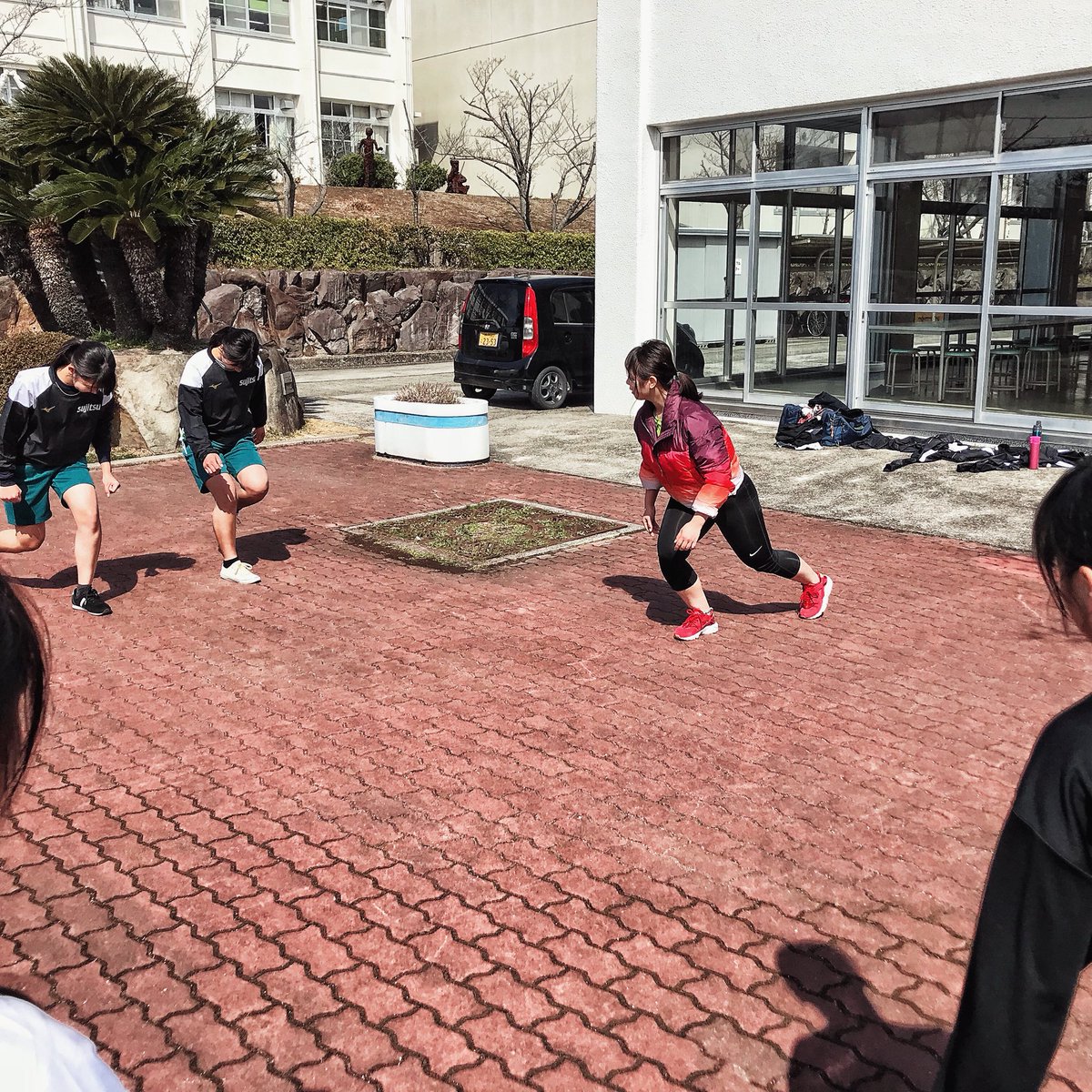 .

今日ゎ母校の女子バレー部‼︎❤︎

トレーナーとしてめっちゃ成長させて
くれるし、良いトレーニングできて
いつも感謝してます🤭❤︎❤️❤︎❤️‼︎

もっと良い身体を作れるように頑張るよ‼︎