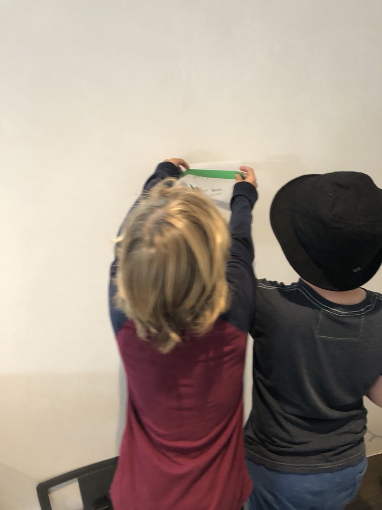 AcademeDream's tweet photo. Dream AcadeME students researched how to make a green screen using materials in the classroom. https://t.co/ODvIAgmtLu