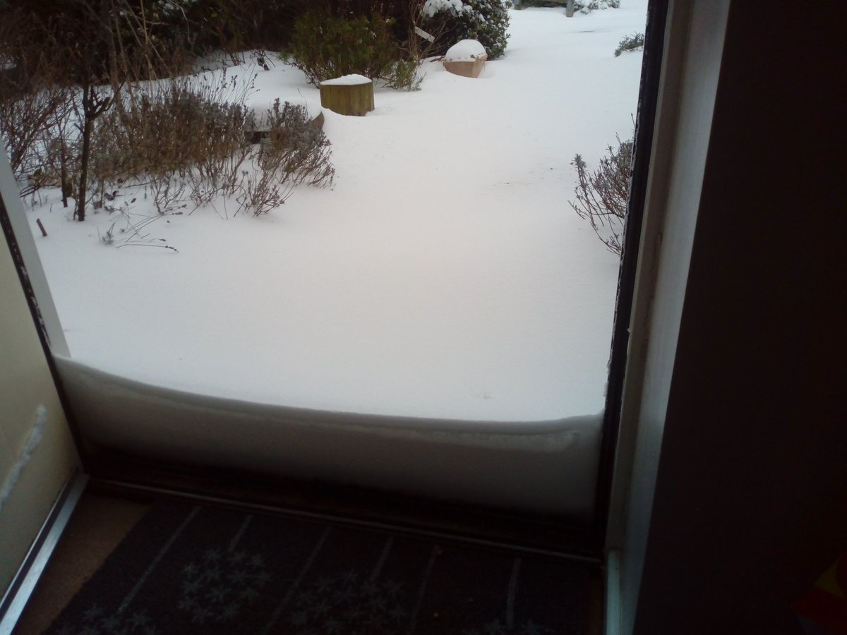 JigsawGarden's tweet photo. Porridge for breakfast. #3wordweather #forestofdean https://t.co/iro9sT7Ner