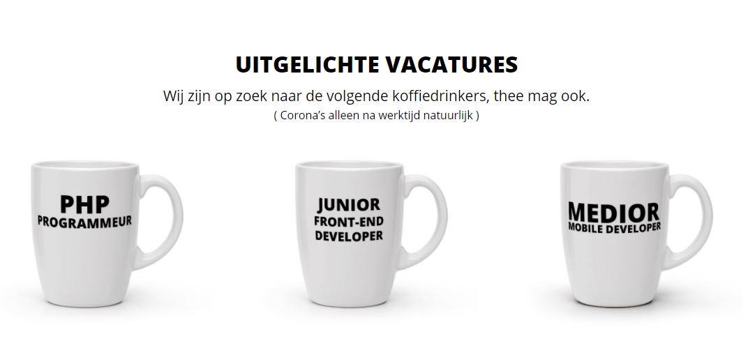Heel veel leren? In een superleuk team? En daarvoor nog betaald worden ook? Wij zoeken een leergierige en enthousiaste JUNIOR FRONT-END DEVELOPER. Check onze #vacature en solliciteer! bit.ly/2oDzH5O