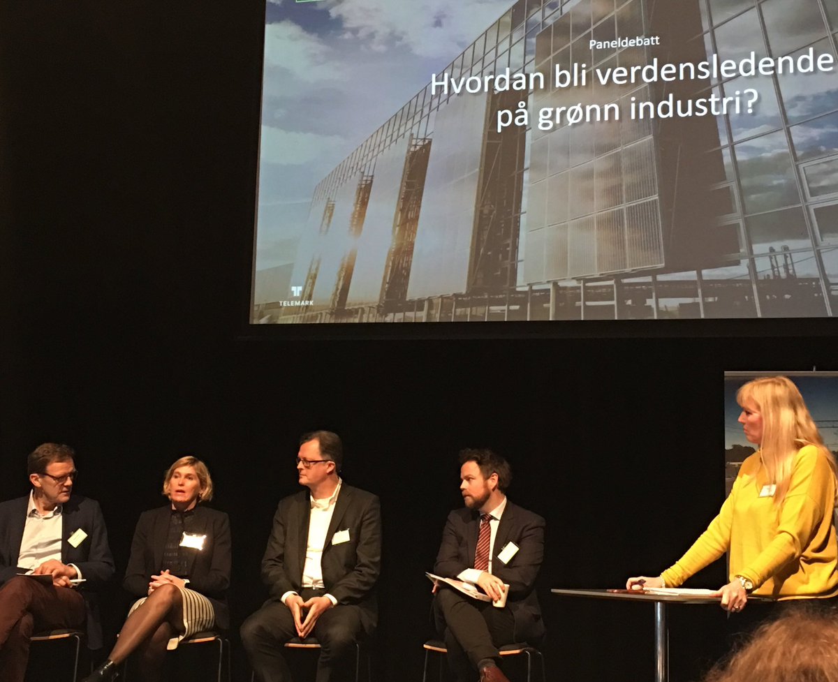 Torund's tweet photo. @TrudeSundset "En satsnIng på CCS vil gi arbeidsplasser, ny industri, og framtidige vekst for Telemark" @gassnova @konservativ #poweredbyTelemark https://t.co/se44B7nTMZ