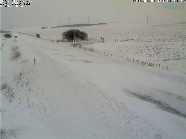 ⚠️⛔️ ROAD CLOSURE

A696 in Northumberland. Here is the view at #Ottercops this morning. Not passable, please avoid.