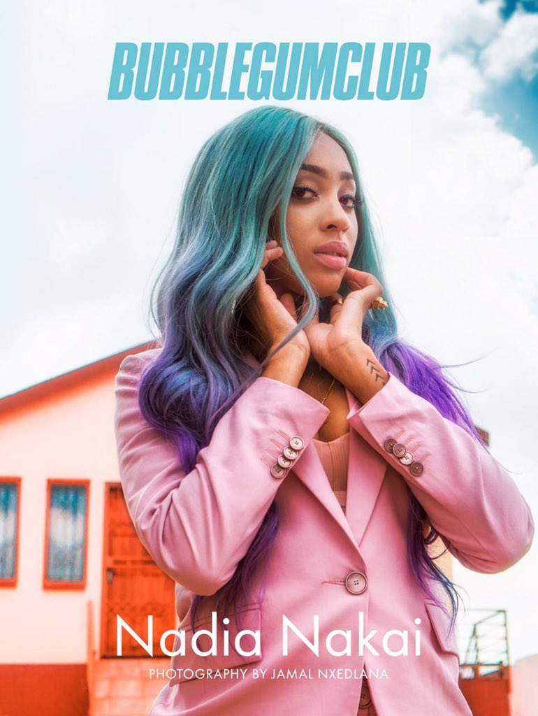 Nadia_nakai's tweet photo. Second March Cover for Online Magazine Bubble Gum Club! #MagazineCoversWeTheIssue https://t.co/KQT8sn7MPj