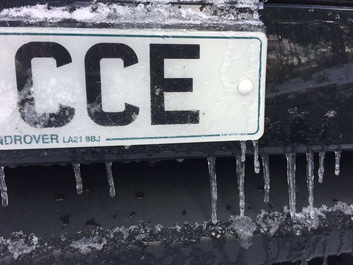 Friday icicles! #beastfromtheast #Icicles