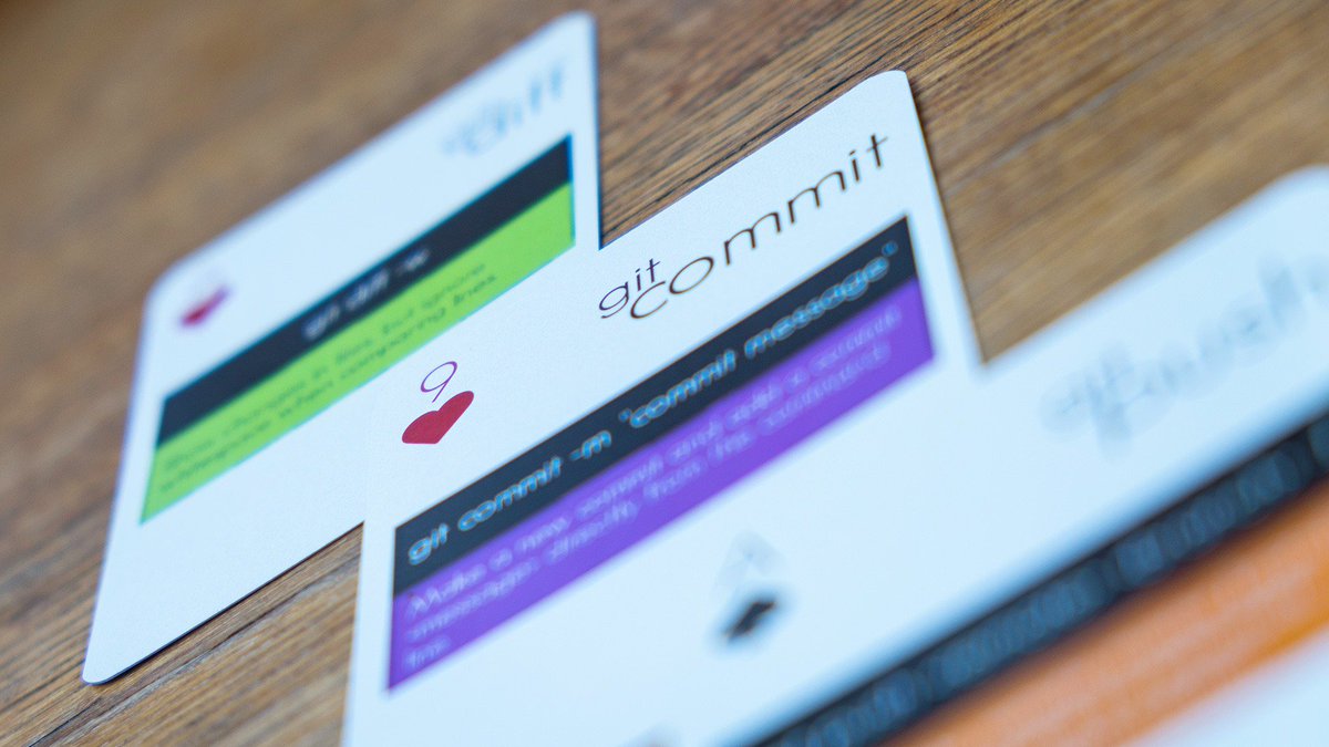 varianto25's tweet photo. git:deck is a unique playing cards deck, where each card contains a useful git command -  https://t.co/wacGmPTdGT https://t.co/LAdVyImw11