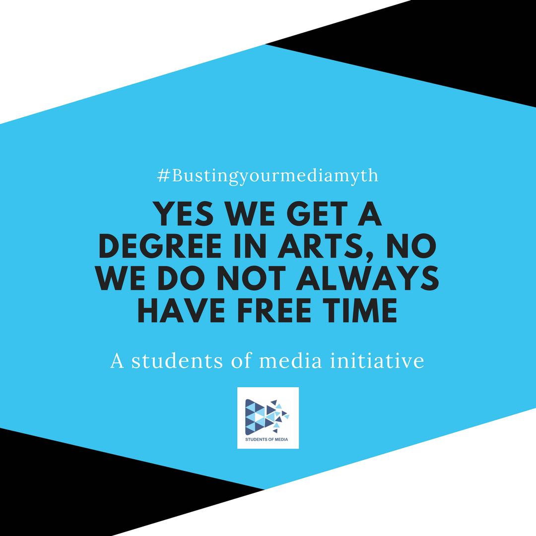 StudentsofMedi1's tweet photo. #BustingYourMediaMyth

We decided to bust some common myths that people believe about #media #students and the #industry. #staytuned for more!

If there are any #myths you know, let us know in the #comments below! https://t.co/JFGoooaqGm