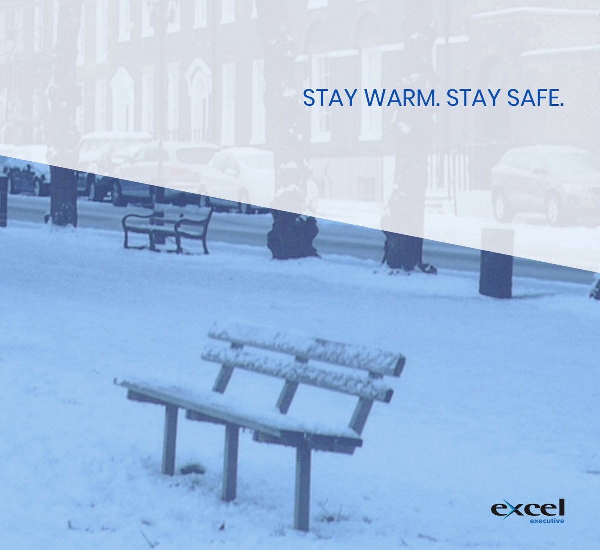 Excel is serving clients in these extreme weather conditions. Please call us at 0207 536 0003 to make a booking. #staywarm #staysafe #londonsnow #beastfromtheeast #businesstransport #airporttransfers