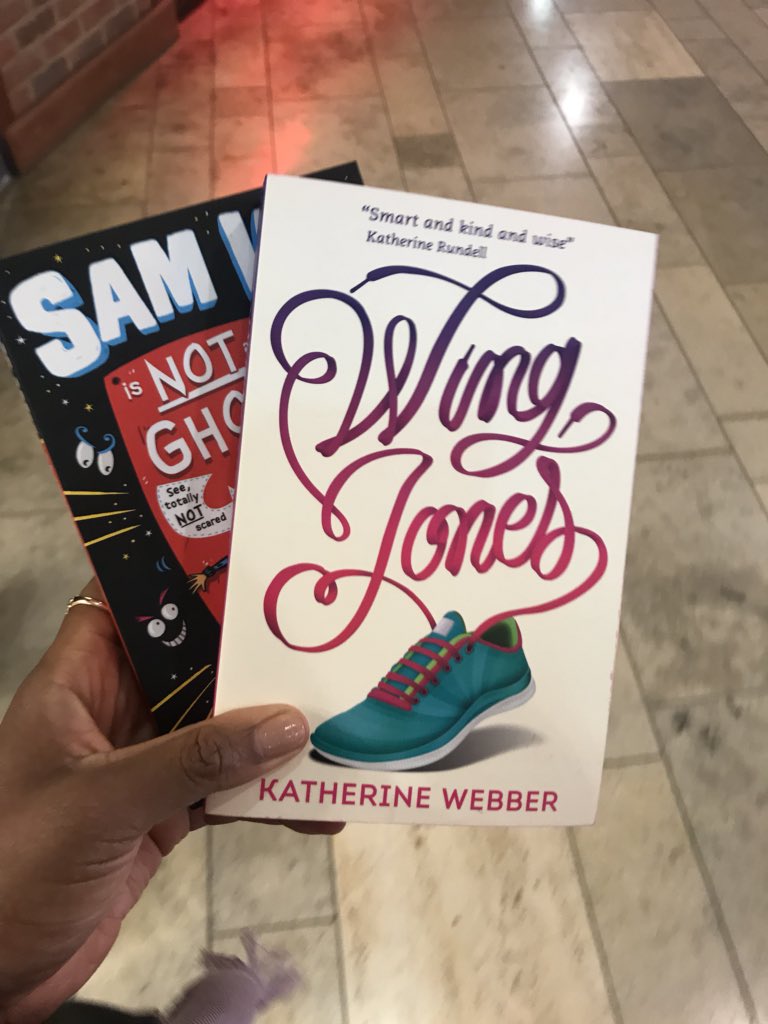 whatemmadidnext's tweet photo. Late #WorldBookDay but hereโs me reading one of my favourite people and author @kwebberwrites books #SamWu. #WingJones ๐ https://t.co/Mr4CSzbkbU