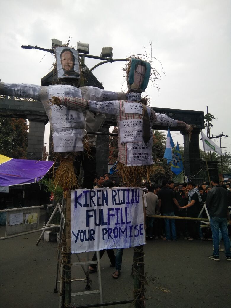 irikbogumkoyu's tweet photo. Day 4 for strike
Day 2 for hunger strike
.
Are your eyes blind or you are too heartless to see what the students are going through.
#saveNERIST
@PemaKhanduBJP @KiranRijiju @PMOIndia @PrakashJavdekar @HRDMinistry
.
Help us 👉  @Arunachal_Times 
@tak_ajj @abpnewstv @ZeeNews https://t.co/k8rZDmkj0k