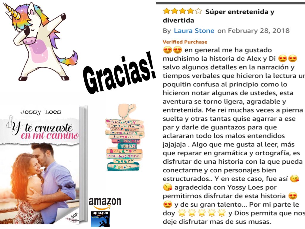 JossyLo03's tweet photo. Nuevo comentario para #ytecruzasteenmicamino mil gracias a la lectura en conjunta de Apasionadas literaria➡️ https://t.co/s17HoZADFN #lectorasdecorazon #bloguera #bloggers #books #bookcover #bookgram #librosgram #libros2017 #findesemana #Vierneschachi2Mar #felizviernes #amazon https://t.co/W2Bcvdg11M