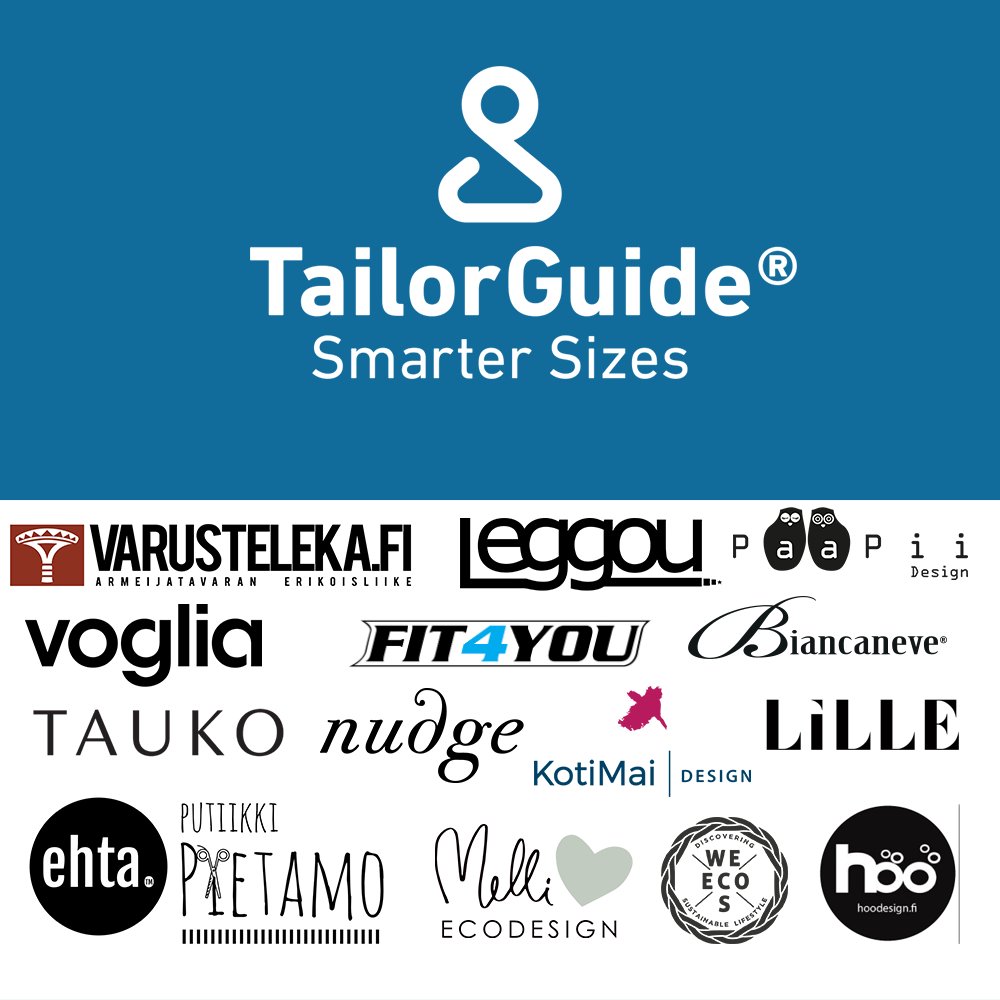 tailorguide's tweet photo. New stores added and more coming! Would you like to get less returns based on wrong size? More info https://t.co/LcVRoHYXYM #ecommerce #fashion #clothing #smartersizes https://t.co/I9DYOVKt1J