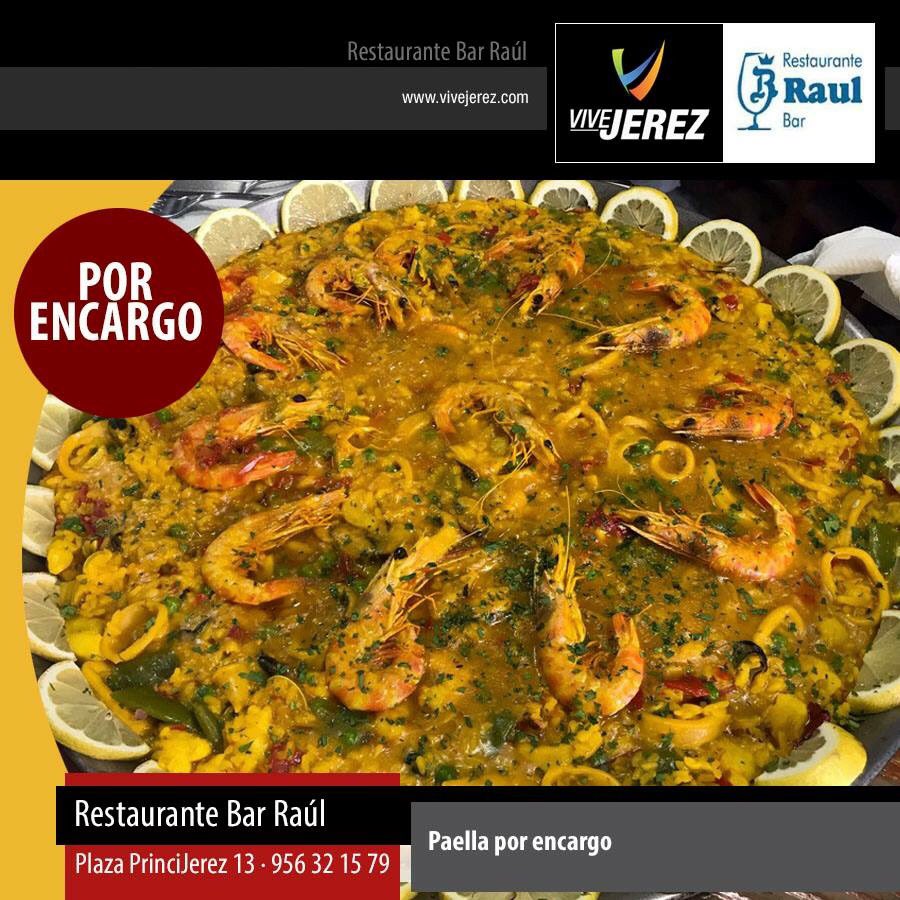 ComerEnJerez's tweet photo. ¿Una razón para olvidarte del agua y disfrutar de un buen rato y una buena comida?. Fácil: Restaurante Bar Raúl. Encarga tu paella para este fin de semana y ven a disfrutarla a PrinciJerez. Tú pones la compañía, nosotros el resto. ¿Te apuntas? https://t.co/bT0SvUsX5j