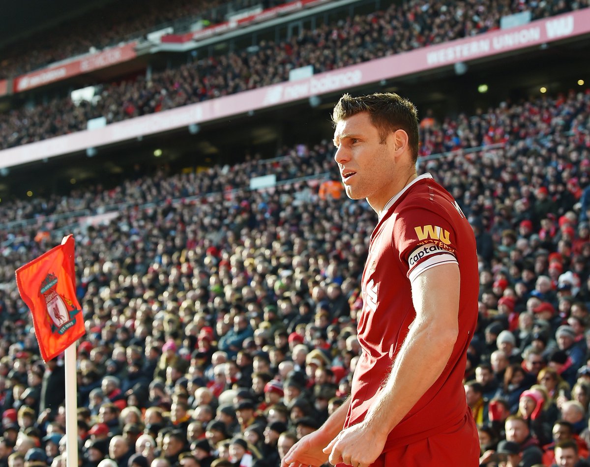 LFC's tweet photo. “He is the workhorse and engine, but a lot of his technical ability and things he’s been doing have gone unnoticed.”

@Alex_OxChambo on the outstanding contribution James Milner has made this season: https://t.co/EsEKc40pmT https://t.co/teDTA6VlvP