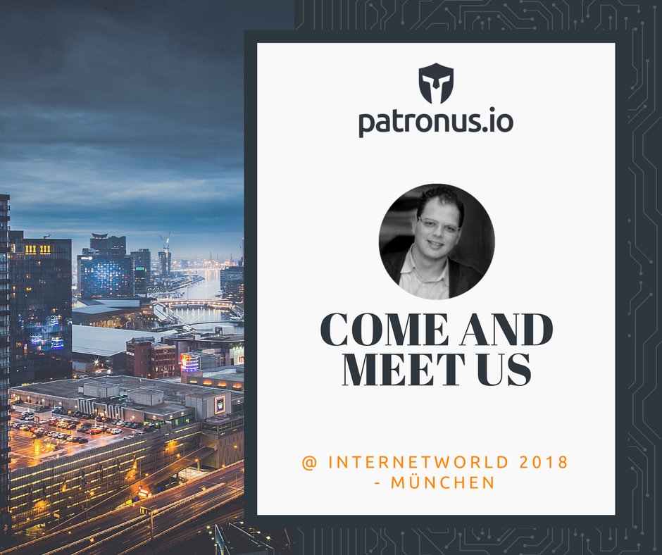 patronusIO's tweet photo. Unser Head of Sales Amir Gharred ist nächste Woche auf der @iwexpo18 in München. Wir freuen uns auf einen interessanten Austausch zum Thema Cybersecurity und der neuen DSGVO! Buchen Sie direkt einen Gesprächstermin: amir.gharred@patronus.io. https://t.co/Fsc8ktRYUw