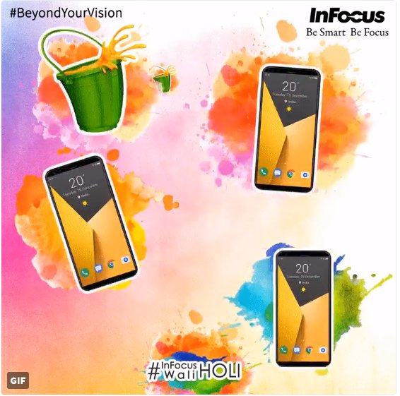 bsathavara1's tweet image. perfect Holi celebration with @InFocus_IN #InFocusWaliHoli 
#HappyHoli
#InFocusVision3s