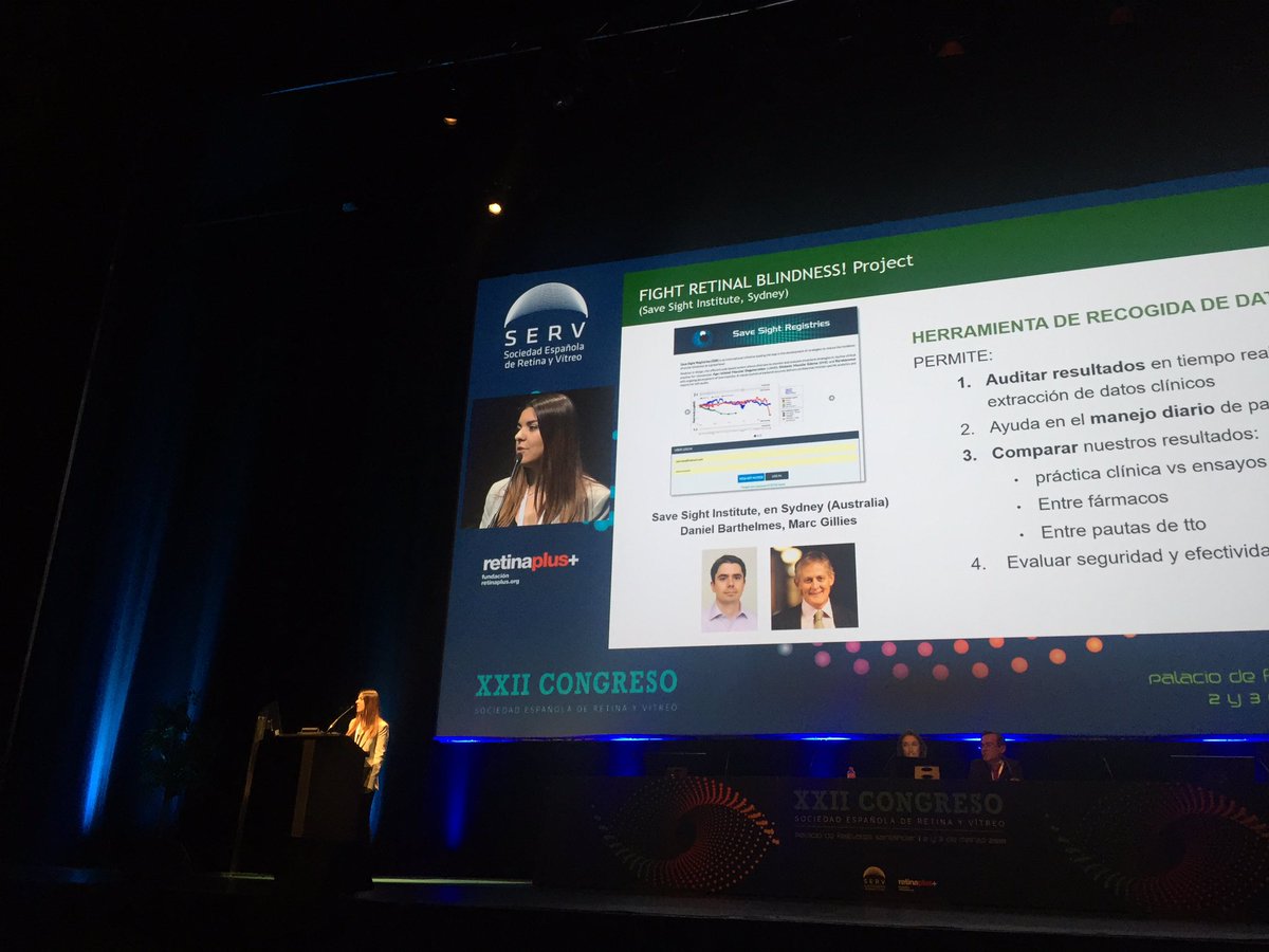DrAlfredoAdan's tweet photo. La Dra Alba Parrado médico residente del Instituto de Oftalmologia del @hospitalclinic en @RetinaSERV @JavierZarranz Gran presentación https://t.co/YX1P0s9gFj