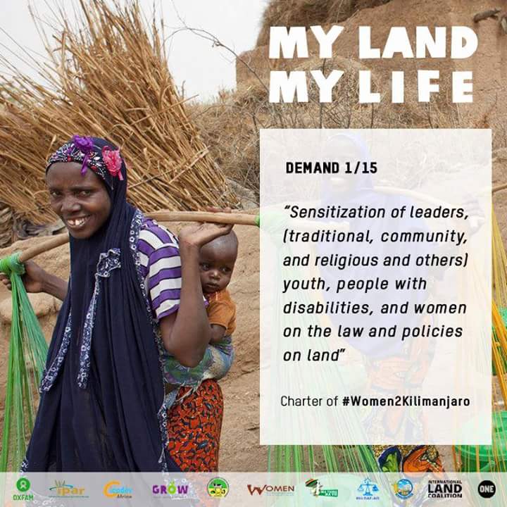 Working with our partner @oxfaminghana to advance women's land Rights. #MyLandMyLife #SDG5 #SDGs4All Women's Land Rights. @WILDAFAO @woman_kind @THPMexico @PFAGghana @wildaf1997
