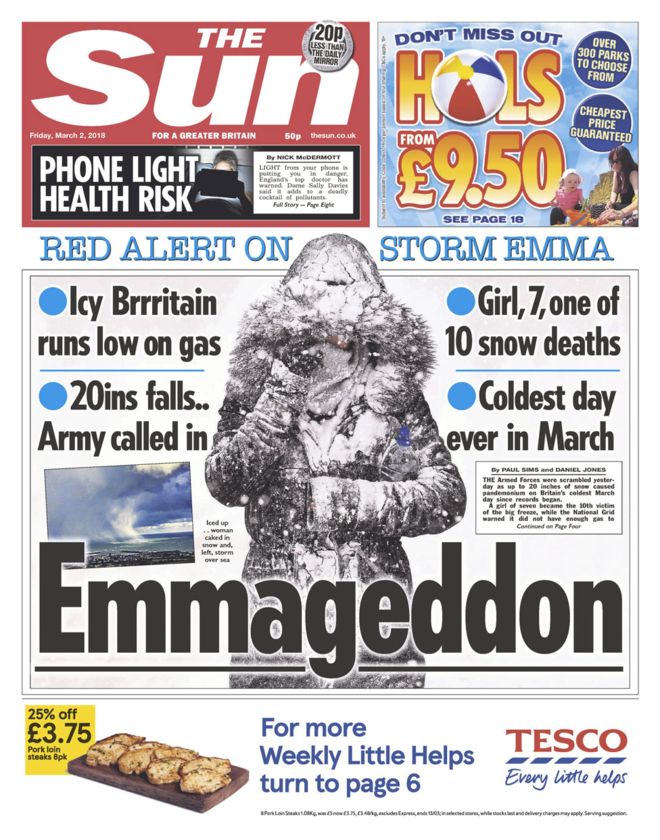 Well it had to happen one day #emmageddon