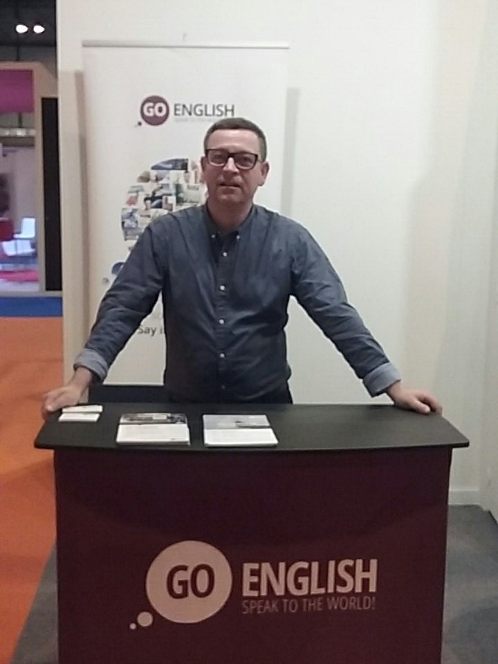 goenglishcouk's tweet photo. #EXPOELEARNIN
@GoEnglishBCN
Nuestro director, James Hoyle, estará  a las 10,50 en Digital Corner presentando nuestra nueva plataforma, Go Learn! https://t.co/c7K5H42i0K