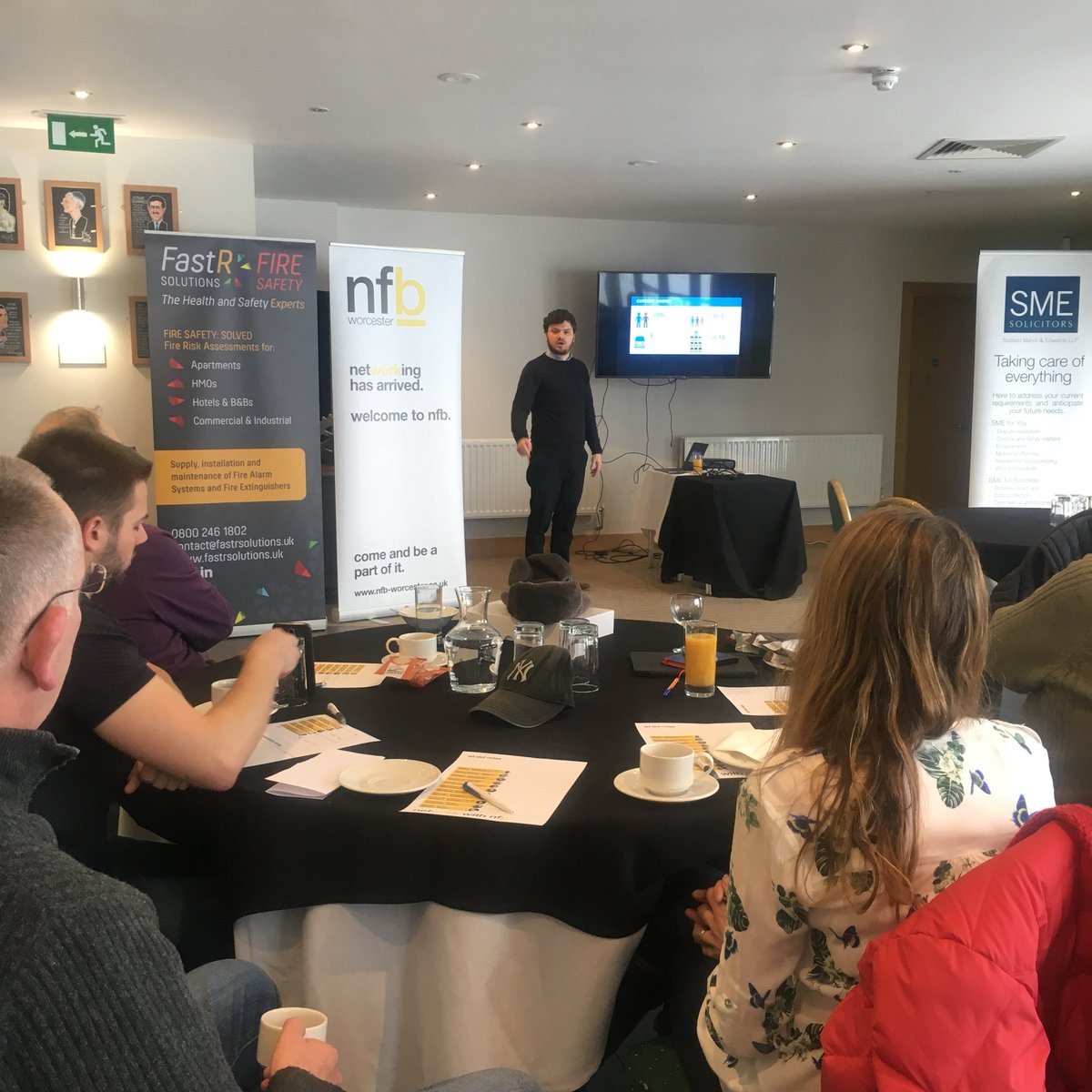 Great 10 Minute presentation from Will this morning! Brilliant to hear more about <a href="/SMESolicitors/">SME Solicitors</a> offering, and the benefits of proactively seeking legal advice for your business. Very informative and inspiring!