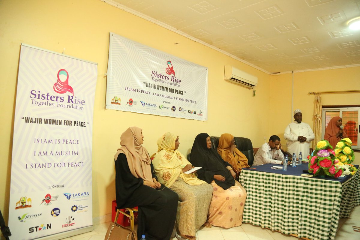 SistersRise's tweet photo. Sisters Rise Together Foundation conducting the first session of "Wajir Women for Peace" workshop, taking place today at Wajir Palace Hotel. In partnership with @WajirCountyKE  @NCIC_Kenya  @TakafulAfrica @JetwaysAirlines @StarFM_Kenya @STN_KE @fcb_interact @HassPetroleum https://t.co/SdCxr6jqs0