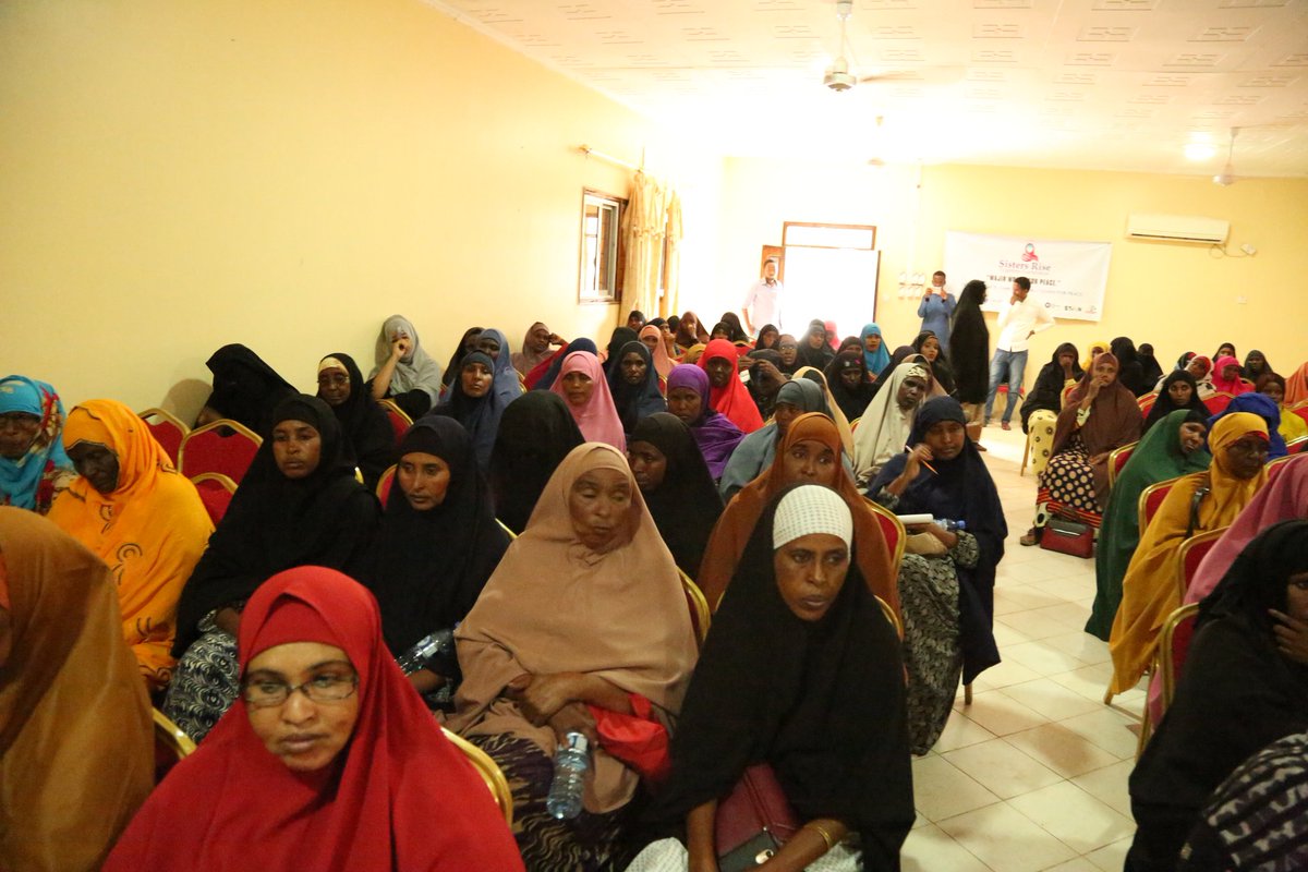 SistersRise's tweet photo. Sisters Rise Together Foundation has come up with this initiative to find lasting solution to this recurring clan conflict in the county of Wajir. We are targeting women and stakeholders within the larger Wajir county residents to bring about sustainable peace and cohesion.#Peace https://t.co/XjCuUOXp8v