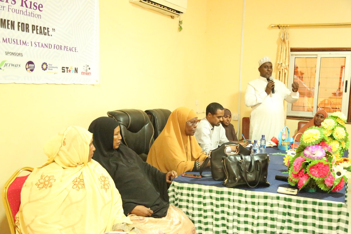 SistersRise's tweet photo. Sisters Rise Together Foundation has come up with this initiative to find lasting solution to this recurring clan conflict in the county of Wajir. We are targeting women and stakeholders within the larger Wajir county residents to bring about sustainable peace and cohesion.#Peace https://t.co/XjCuUOXp8v