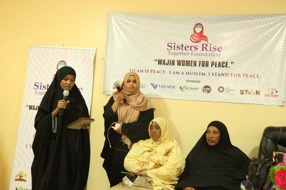 SistersRise's tweet photo. Sisters Rise Together Foundation has come up with this initiative to find lasting solution to this recurring clan conflict in the county of Wajir. We are targeting women and stakeholders within the larger Wajir county residents to bring about sustainable peace and cohesion.#Peace https://t.co/XjCuUOXp8v
