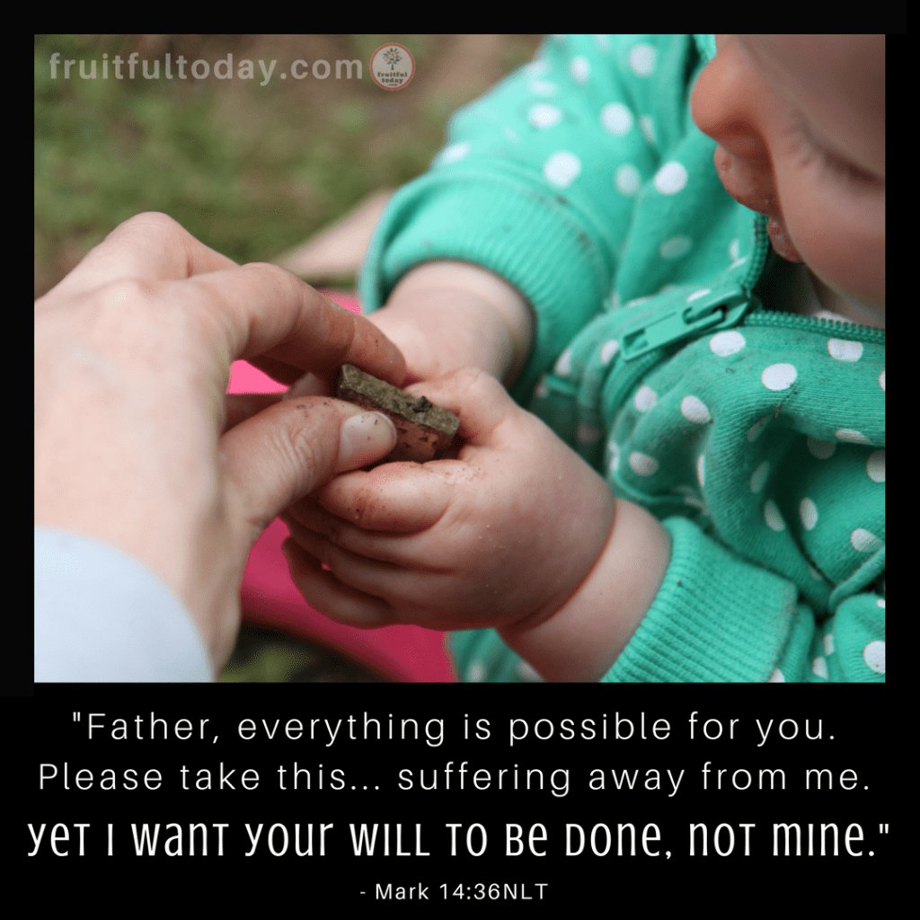 Yielding to God (Mark 14:36) fruitfultoday.com/yielding-to-go…