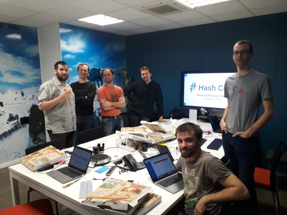 RiberonG's tweet photo. Lots of fun during #HashCode yesterday in our Criteo Grenoble Hub yesterday !
Proud of the results of my team, finishing 5th in France and 92nd worldwide!
@CriteoEng #TeamWork https://t.co/ix4mADa873