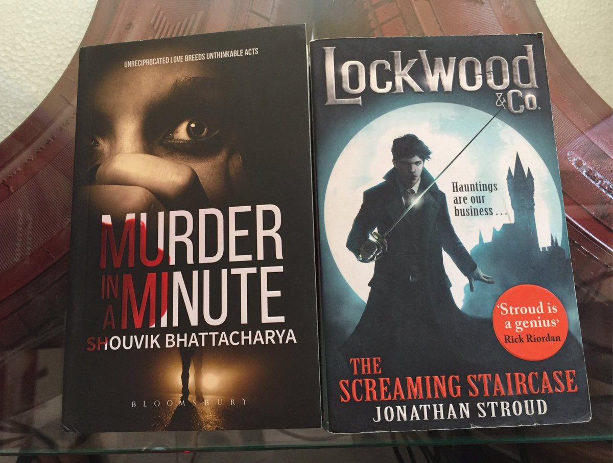 Books that makes u feel different 
#murderinaminute #thescreamingstaircase