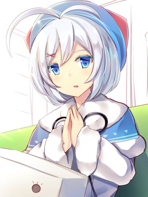 今週もシロ生の時間がー!そろそろくるー!ぱいーん!(●'ω`●) #SiroArt 