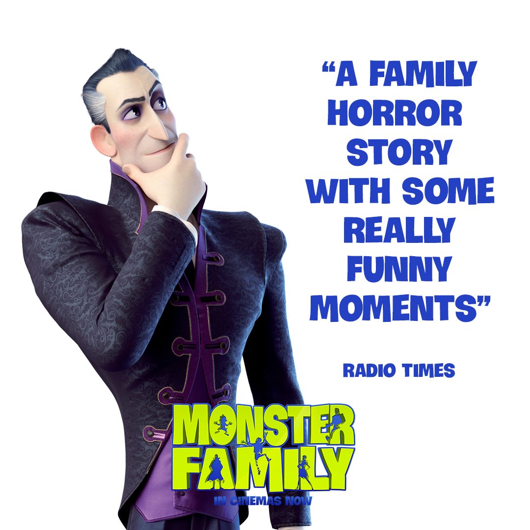 Monster Family is fun for all the family – monstrous or not! See it in cinemas this Friday. #MonsterFamily
